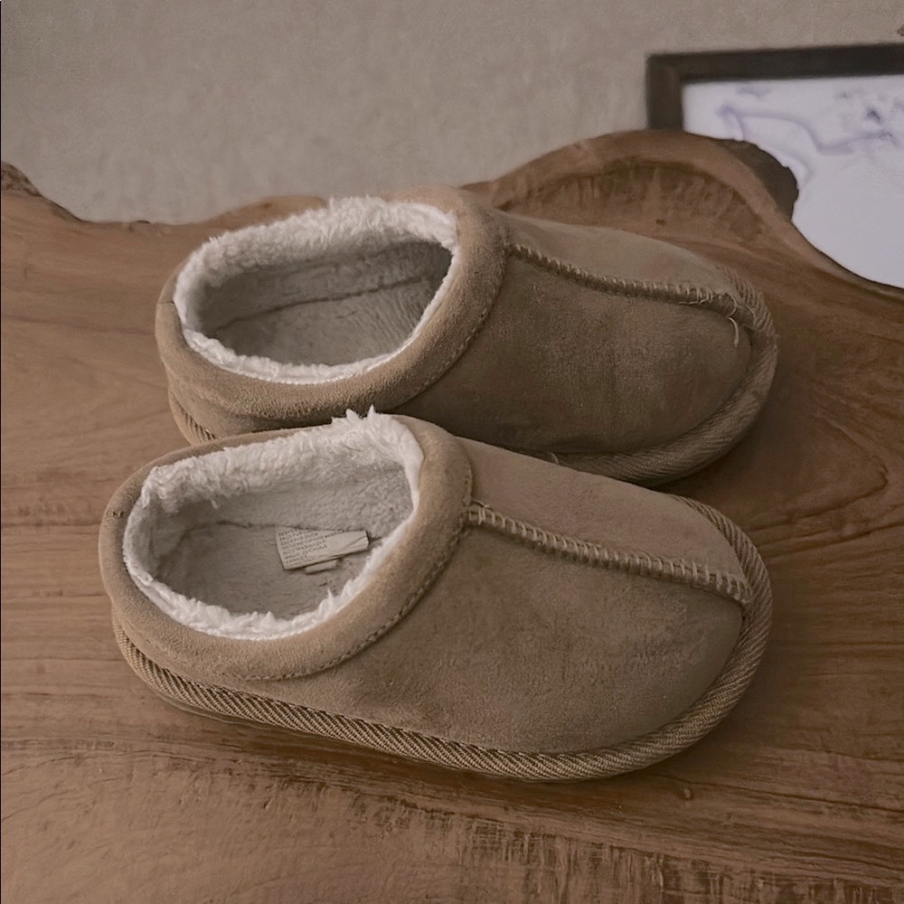 2 pair Cozy Toddler Slippers